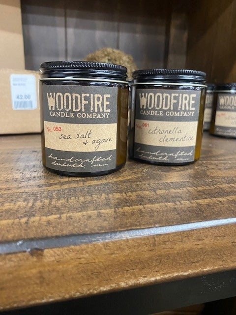 Woodfire Candle Co. Amber Mini Candle